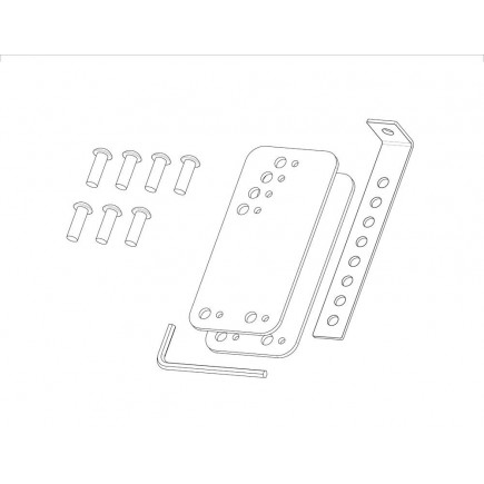 KV2 Audio SL Top Bracket Screws Zestaw Górnego zaczepu z śrubami do serii SL